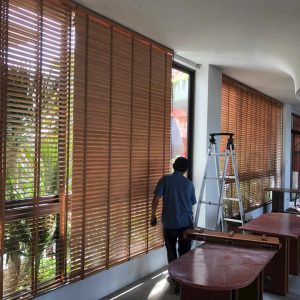 Rèm sáo gỗ